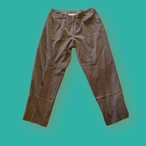 Vintage plus-size houndstooth trousers